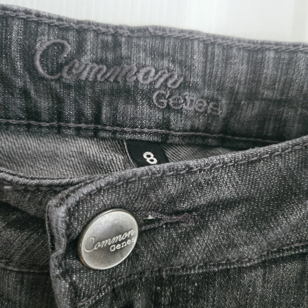Size 8 Common Genes Black Denim Jeans